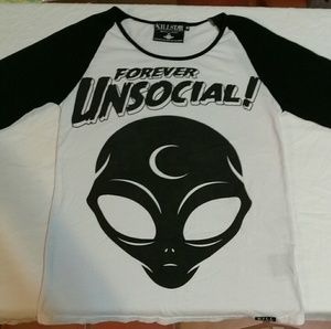 Unsocial Raglan Top